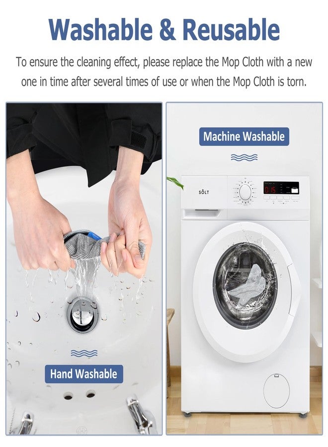 عبوة من 6 قطع من وسادات الممسحة البديلة لروبوت التنظيف Roomba Combo i5 و j5 Series i5+ j5+، وسادات تنظيف من الألياف الدقيقة، ملحقات بديلة - Image 5